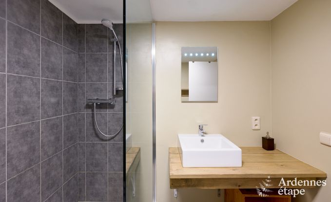 cozy holiday home with 5 bedrooms, jacuzzi, sauna and private garden in Vielsalm Ardennes