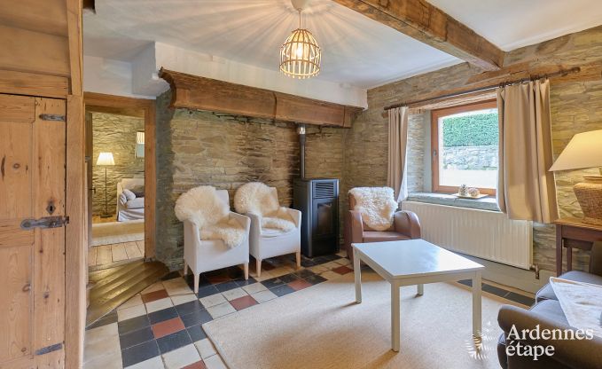 cozy holiday home with 5 bedrooms, jacuzzi, sauna and private garden in Vielsalm Ardennes