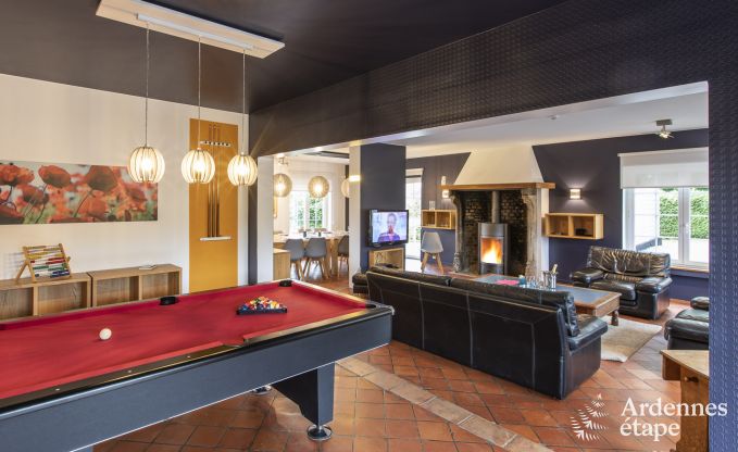 Large luxury villa in Vielsalm for 26 persons in the Ardennes