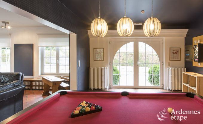 Large luxury villa in Vielsalm for 26 persons in the Ardennes