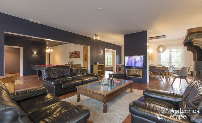 Large luxury villa in Vielsalm for 26 persons in the Ardennes