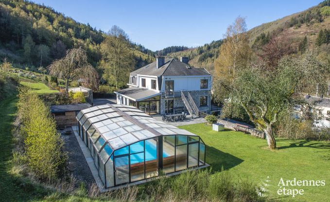 Luxury villa in Vielsalm for 21 persons in the Ardennes