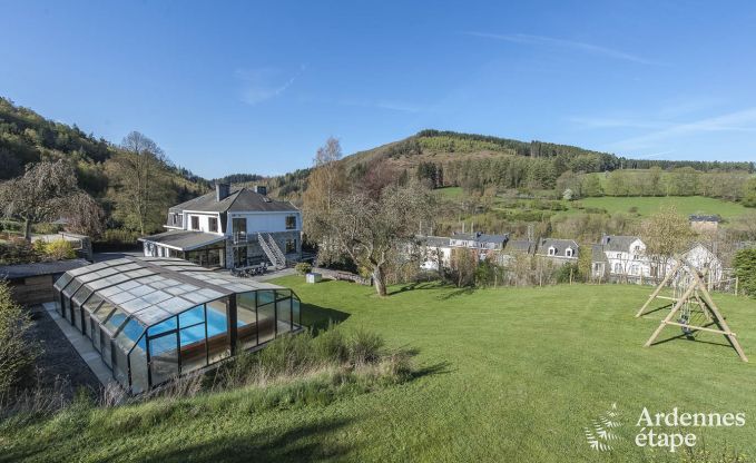 Luxury villa in Vielsalm for 21 persons in the Ardennes