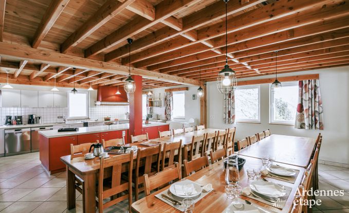 Holiday cottage in Vielsalm for 26 persons in the Ardennes