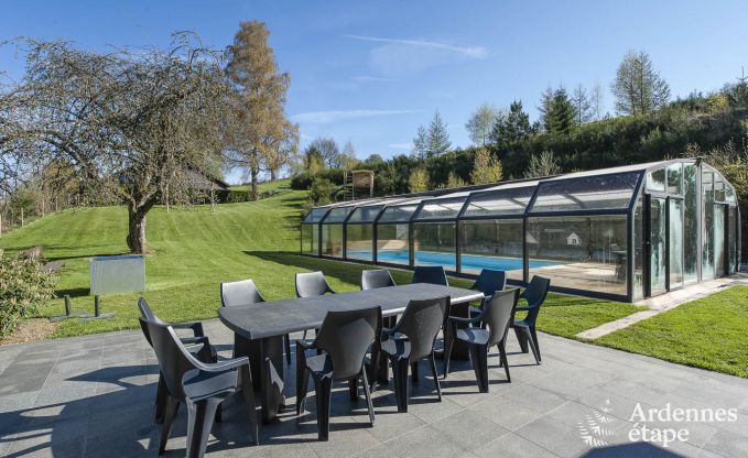 Luxury villa in Vielsalm for 21 persons in the Ardennes
