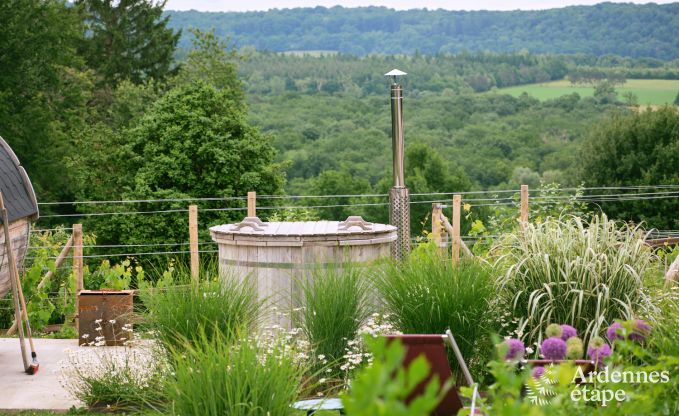 Unforgettable stay in Villers-en-Fagne: Holiday home with sauna, jacuzzi and breathtaking view in the Ardennes.