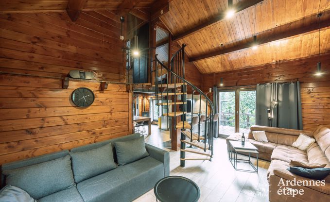 Chalet in Viroinval for 4/6 persons in the Ardennes