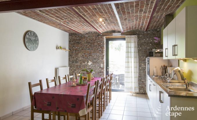 Holiday house with garden for 12 pers. to rent in Voeren, dogs allowed