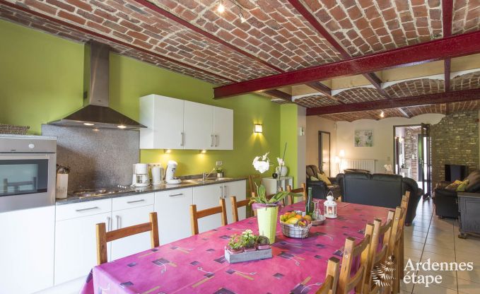 Holiday cottage in Voeren for 12 persons in the Ardennes