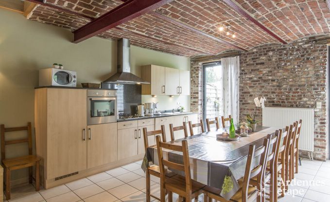 Holiday cottage with garden for 12 pers. to rent in Voeren, dogs allowed