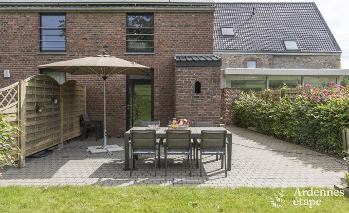 Holiday cottage with garden for 8/10 persons to rent in Voeren, dogs allowed