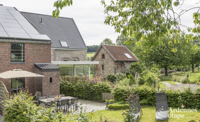 Holiday cottage with garden for 8/10 persons to rent in Voeren, dogs allowed