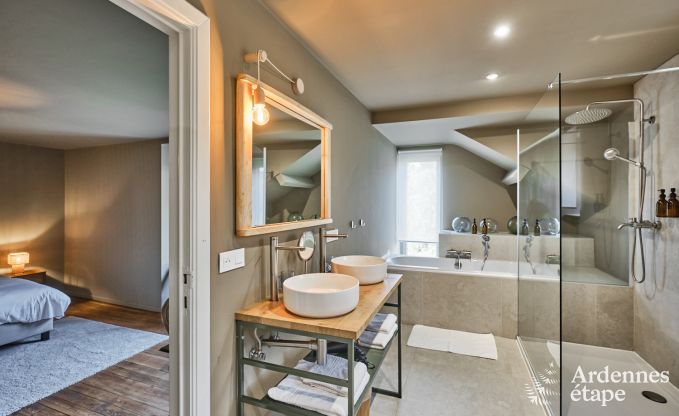 Enchanting stay in the Ardennes: castle in Vresse-sur-Semois with pool, 8 bedrooms for 15 people