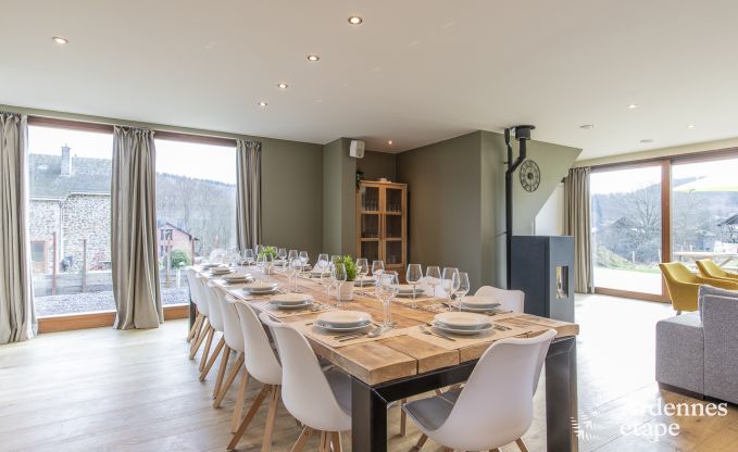 Holiday cottage in Vresse sur Semois for 14 persons in the Ardennes