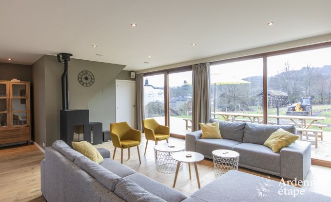 Holiday cottage in Vresse sur Semois for 14 persons in the Ardennes