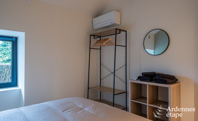 Spacious farmhouse for 14 people in Vresse-sur-Semois with 5 bedrooms, 5 bathrooms, heated indoor pool, playroom and private terrace