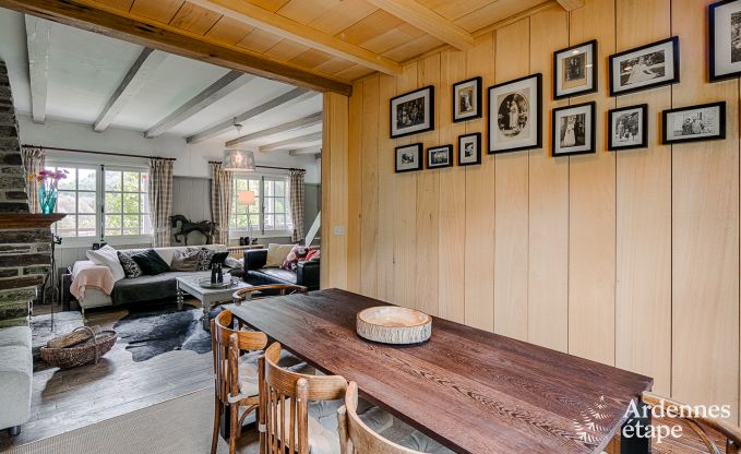 Authentic Ardennes chalet for 6 on the edge of the Semois