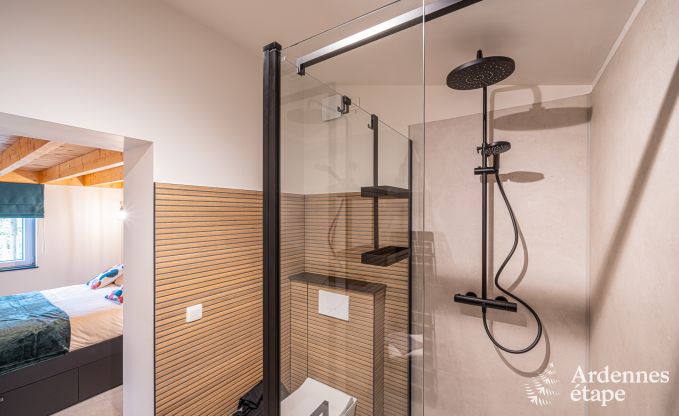 Single-story holiday home in Vresse-sur-Semois: terrace with view, ideal for a couple with children