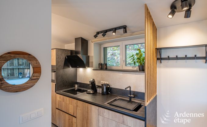 Single-story holiday home in Vresse-sur-Semois: terrace with view, ideal for a couple with children