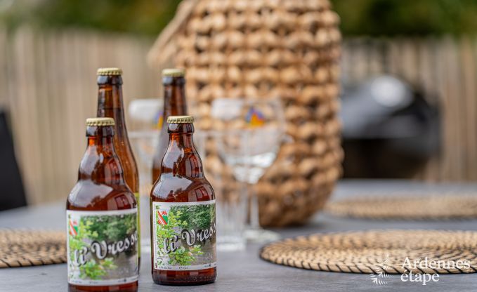 Single-story holiday home in Vresse-sur-Semois: terrace with view, ideal for a couple with children