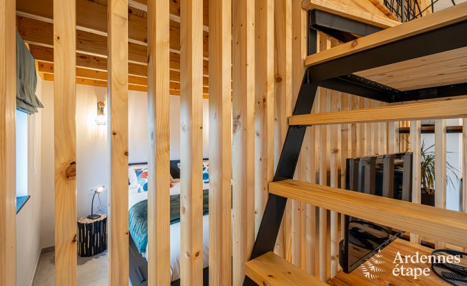 Single-story holiday home in Vresse-sur-Semois: terrace with view, ideal for a couple with children