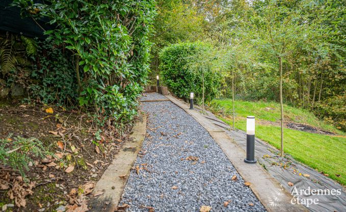 Single-story holiday home in Vresse-sur-Semois: terrace with view, ideal for a couple with children