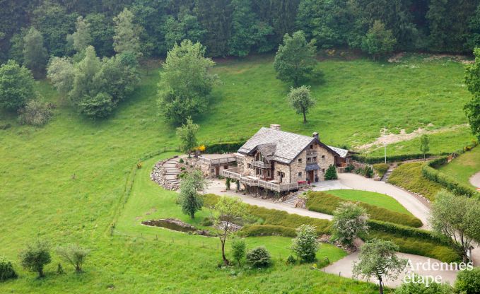 Authentic Ardenian holiday cottage for 24 persons to rent in Durbuy