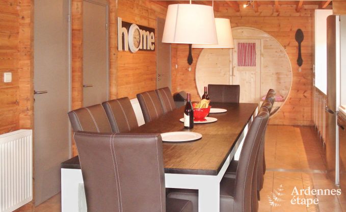 Norwegian chalet for 10 persons in Waimes, on the edge of the High Fens Nature Park