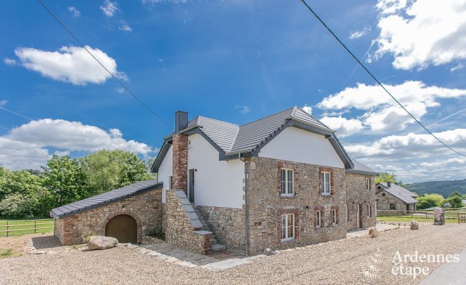 Holiday home in Waimes for nine people in the Ardennes