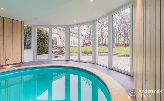 Luxury villa in Waimes for 18 persons in the Ardennes