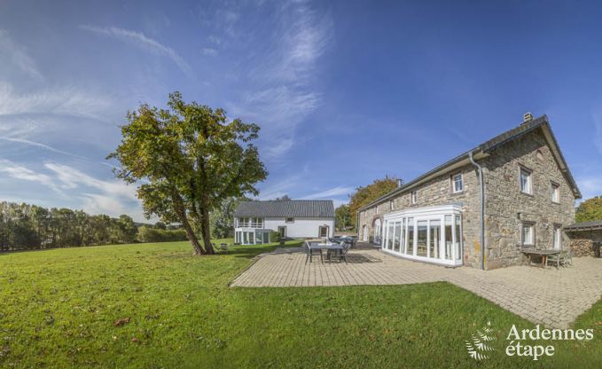 Luxury villa in Waimes for 18 persons in the Ardennes