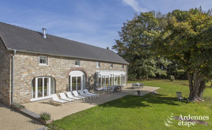 Luxury villa in Waimes for 16 persons in the Ardennes