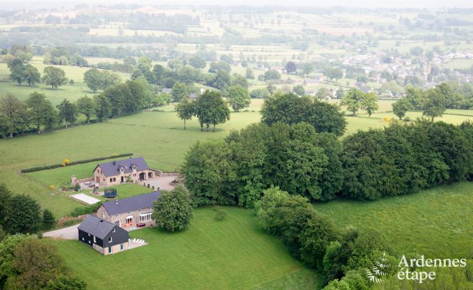 Luxury villa in Waimes for 9 persons in the Ardennes