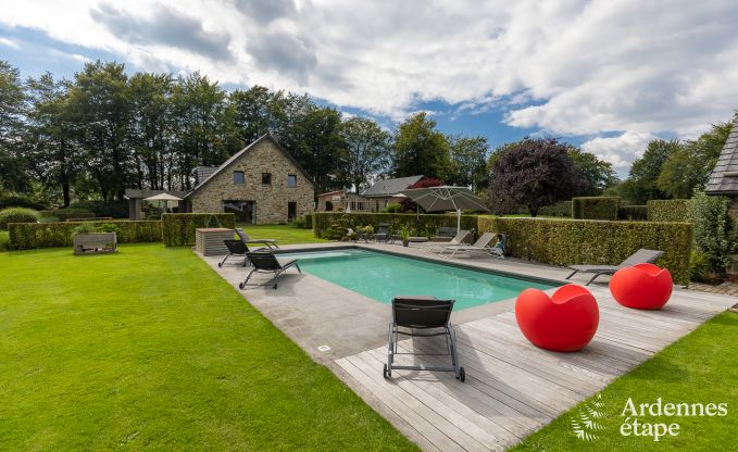 Luxury villa in Waimes for 14 persons in the Ardennes