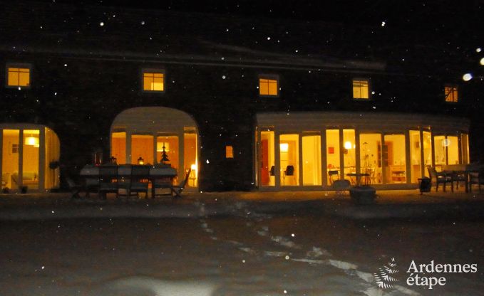 Luxury villa in Waimes for 16 persons in the Ardennes