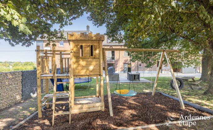 Comfortable holiday home in Welkenraedt for 6 people with jacuzzi, playground equipment and private garden