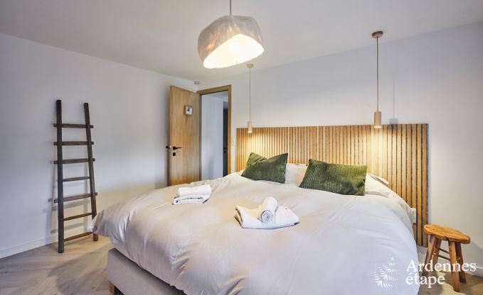 Charming village house for 10 people in Yvoir: hot tub, fireplace, large private garden