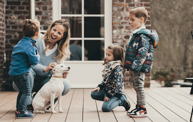                                                                                     Here your dog is most welcome too                                                    